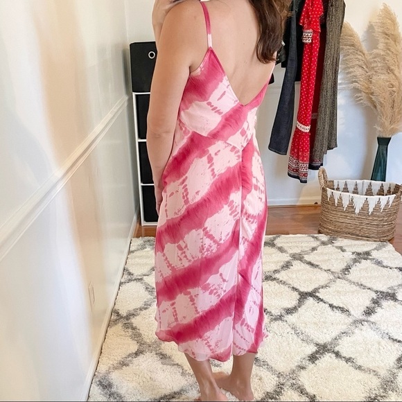 Y2K Vintage Silk Midi Slip Dress 2 - Picture 4 of 8